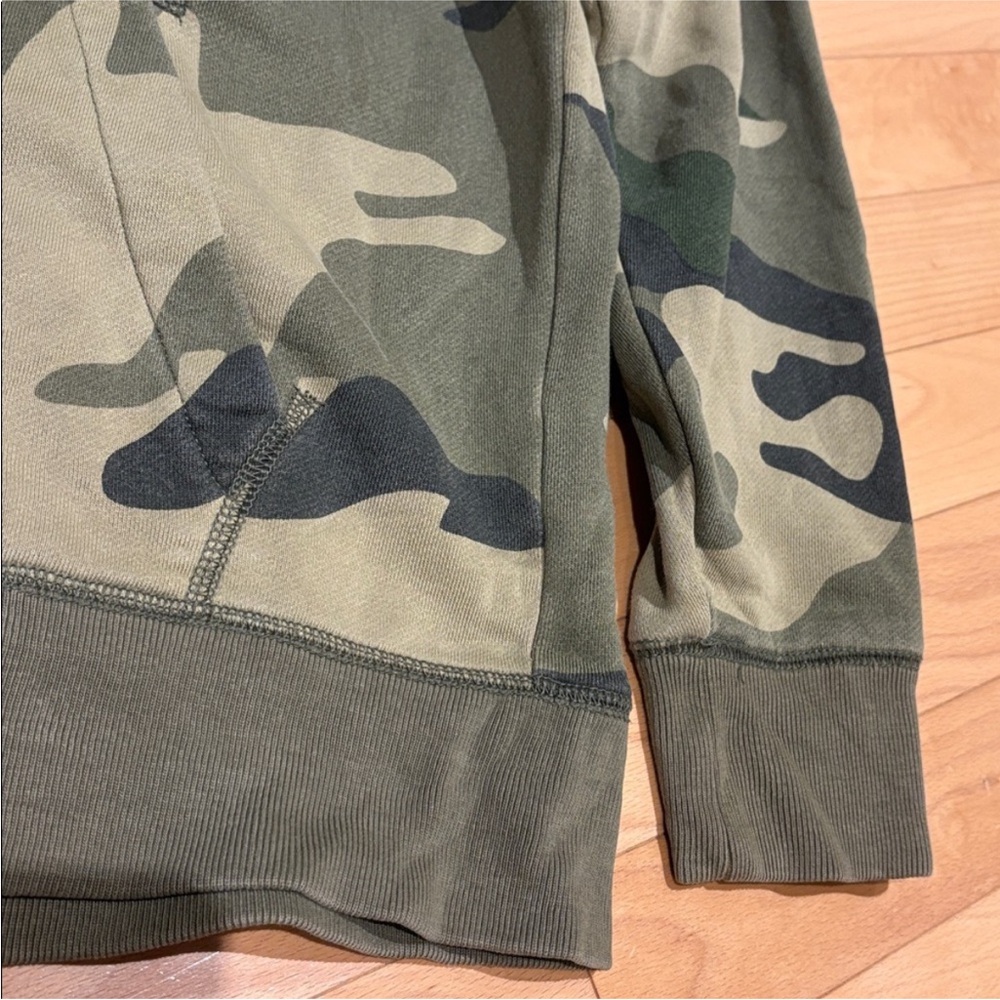 GAP Kids Green Camouflage Zip-Up Hoodie - size XXL (14-16) - Picture 6 of 13